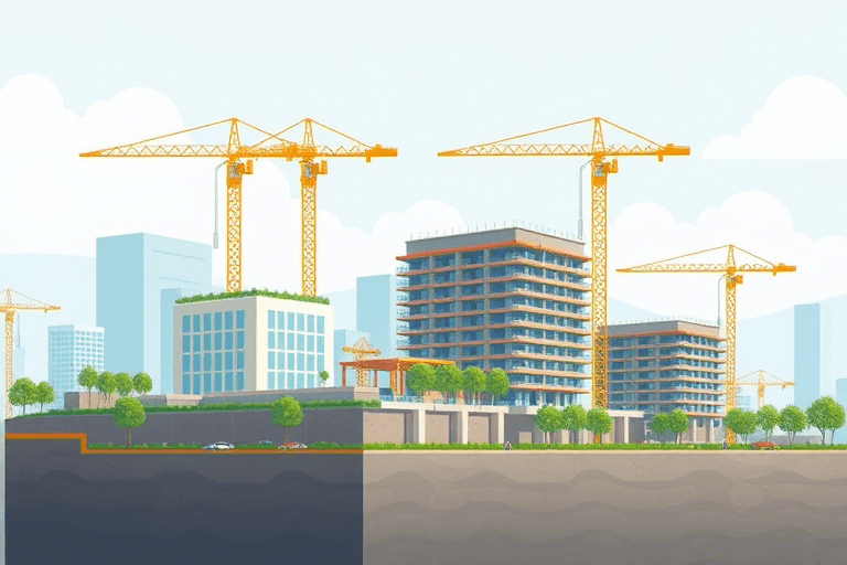 厦门软件园桩基施工怎么做？揭秘高效安全的地下工程解决方案