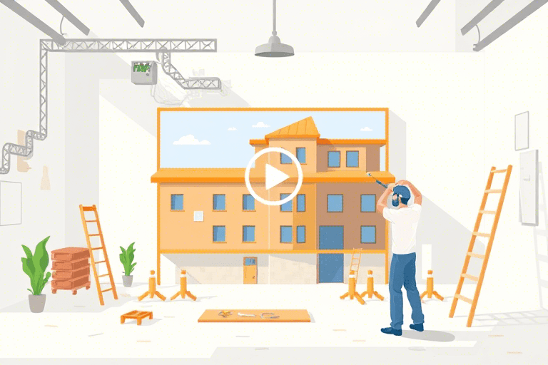 油漆施工中视频讲解软件怎么做？如何提升施工效率与培训质量？