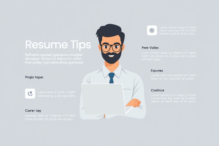 软件施工员工作简历怎么写？掌握这几点让你脱颖而出