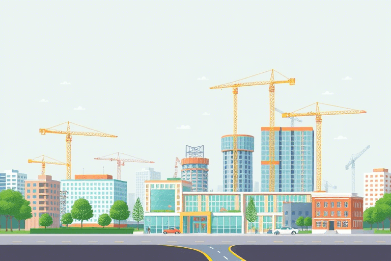 齐鲁软件园围挡施工如何保障安全与效率？揭秘现代园区改造新方案