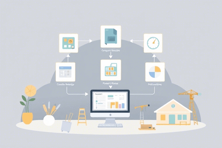 装修施工过程图绘画软件怎么做？如何高效绘制施工流程图提升项目管理效率？