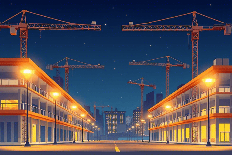 施工照明智能调节软件如何实现高效节能与安全施工的双重目标