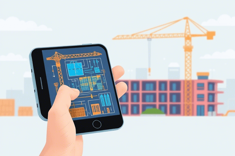 手机水电施工图软件如何高效绘制与管理工程图纸？