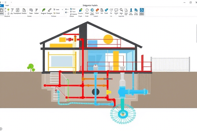 绘制水路施工图软件怎么选？如何高效完成专业设计与施工规划？