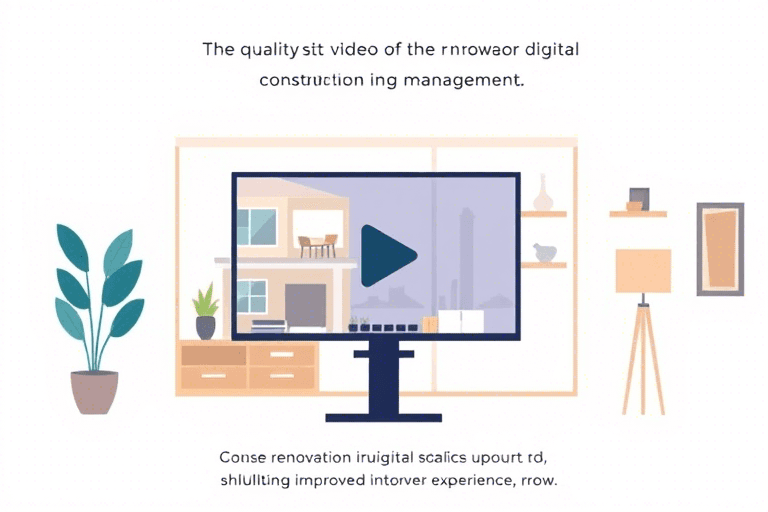 美居施工视频播放软件如何实现高效施工管理与客户体验提升
