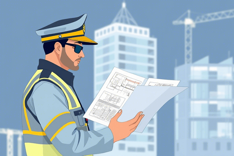 门卫施工图纸识图软件怎么做？如何高效识别与解读门卫工程图纸？