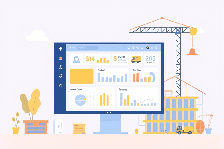 中小施工公司管理软件如何助力企业高效运营与成本控制