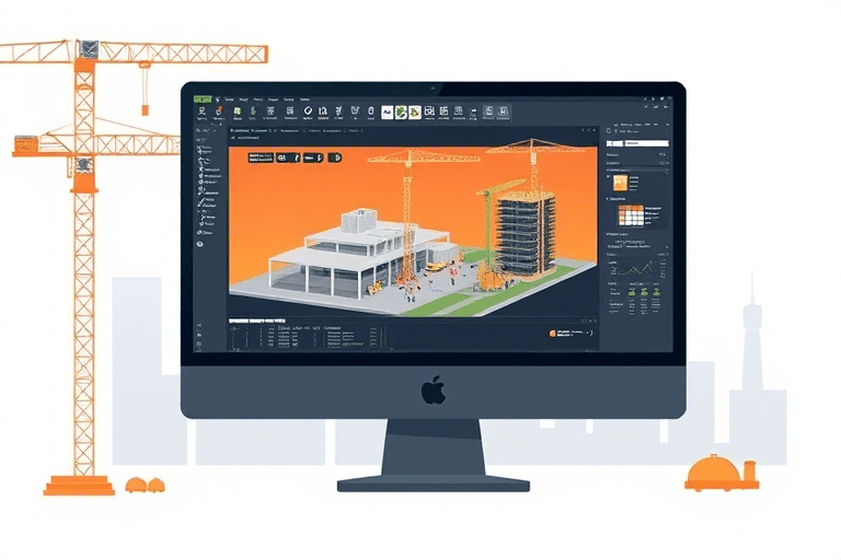 现场布置施工模拟软件如何实现高效施工现场管理与可视化展示