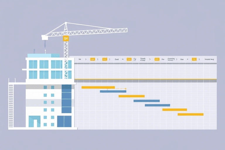 施工动态图制作软件如何高效生成项目进度可视化图表