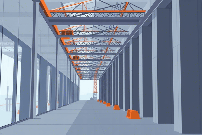 连廊施工模拟软件如何实现高效精准的施工过程可视化与优化