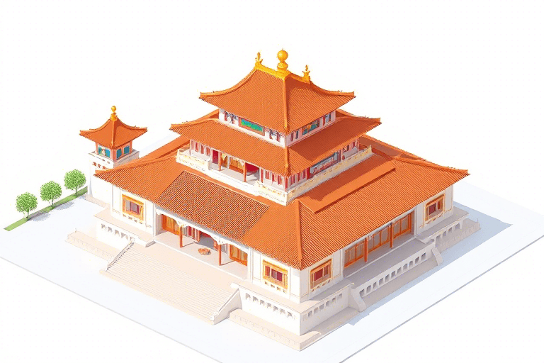 宫殿施工模拟图软件如何实现高效精准的古建筑施工规划与管理