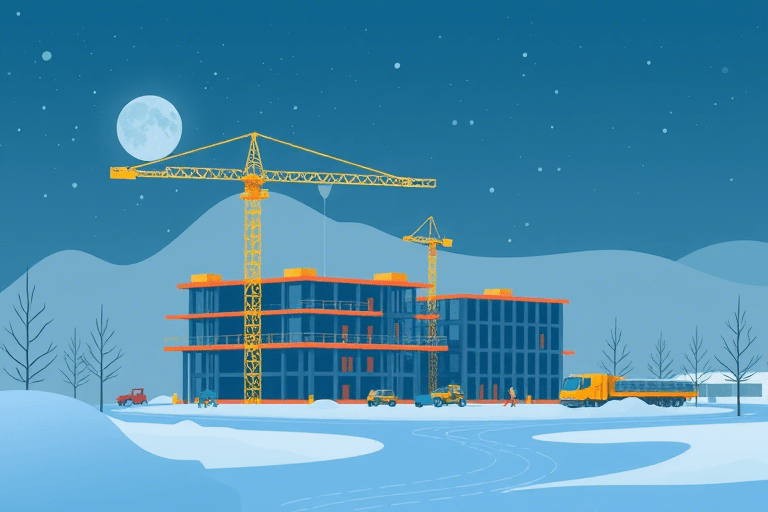 混凝土冬季施工方案软件如何助力工程高效安全？