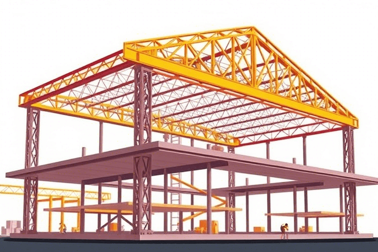 钢架结构施工图纸软件如何高效辅助设计与施工管理？