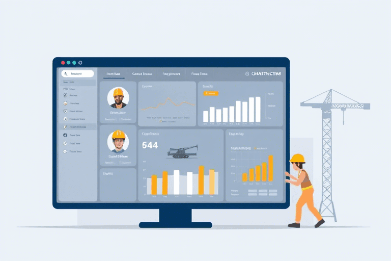 工程施工简单记工软件怎么做？如何用低成本工具提升工地管理效率？