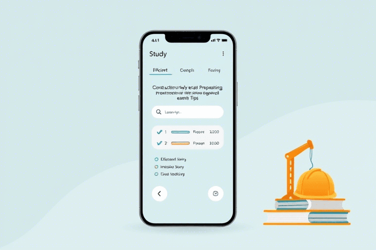 一建施工知识题库软件如何有效提升备考效率与通过率