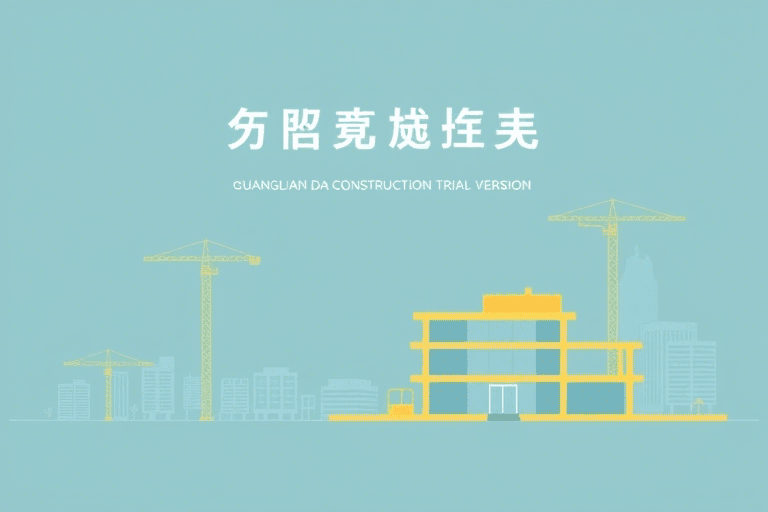 广联达施工软件体验版如何快速上手并高效应用？