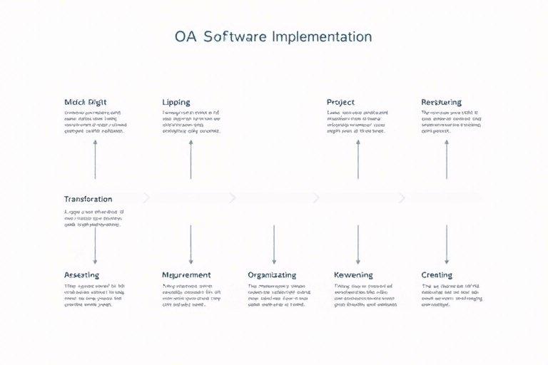 OA软件实施工作流程怎么做？从规划到落地的全流程详解