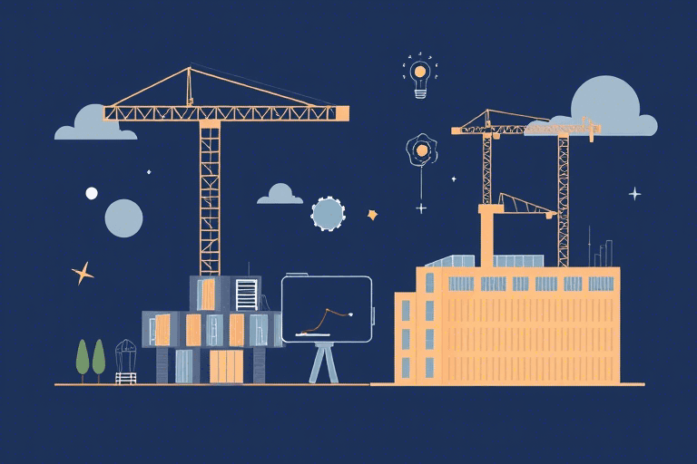 建筑施工与软件工程有何异同？如何借鉴彼此的最佳实践提升项目效率？