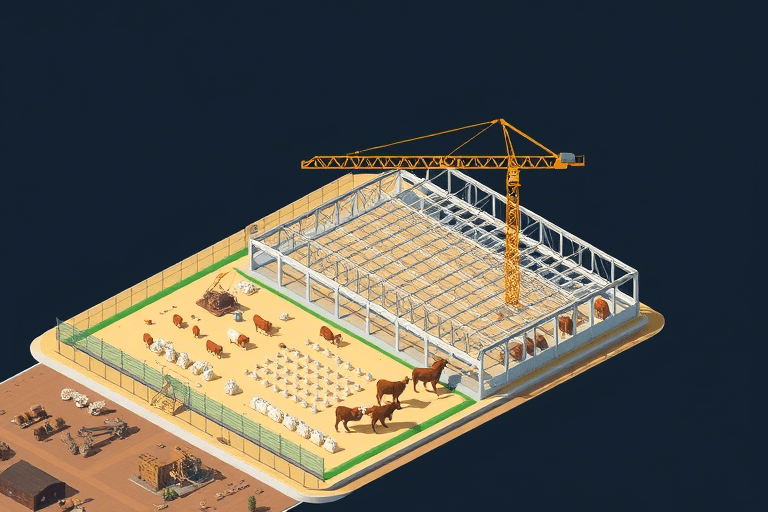 养殖场施工模拟软件如何实现高效设计与精准施工管理