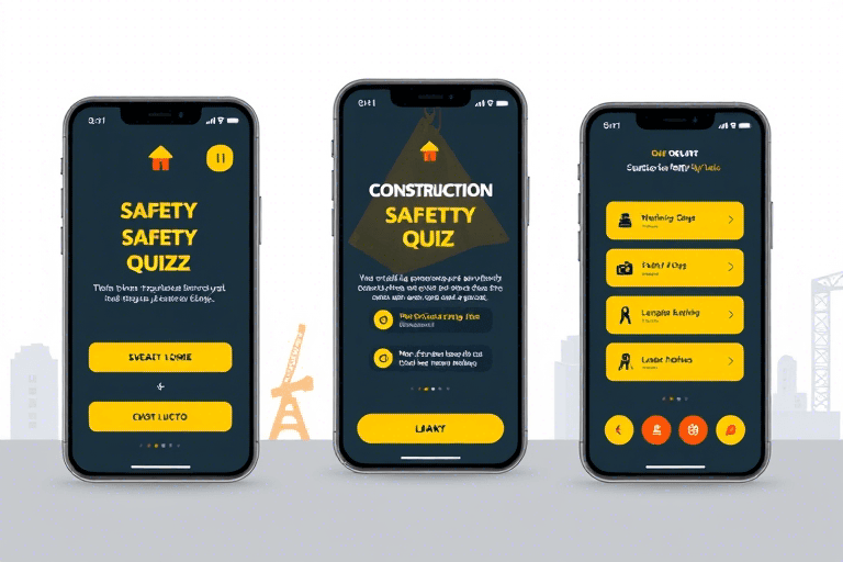 建筑施工安全知识答题软件怎么做：从设计到落地的完整实现方案