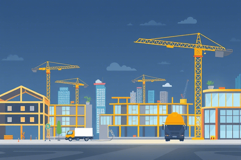 施工智能管理软件开发：如何构建高效、安全的建筑工地数字化解决方案