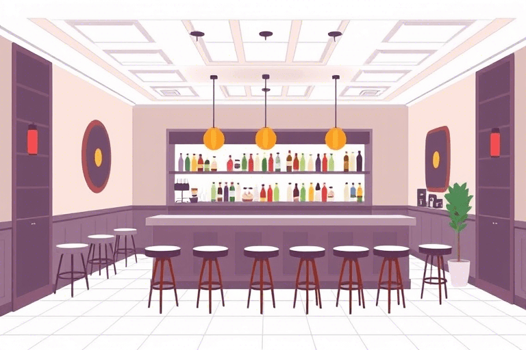 自选酒吧施工图软件怎么用？如何高效设计专业酒吧空间布局与施工细节？