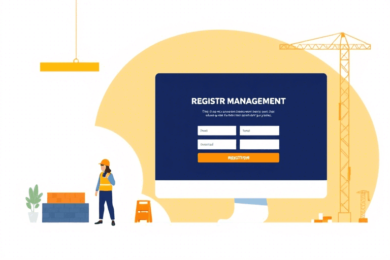 施工日志管理软件注册流程详解：如何快速完成账号创建与系统激活