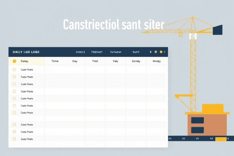 施工日志模板编辑软件如何提升项目管理效率与规范性