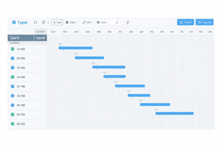 施工横道图编制小软件：如何高效辅助项目进度管理与可视化展示