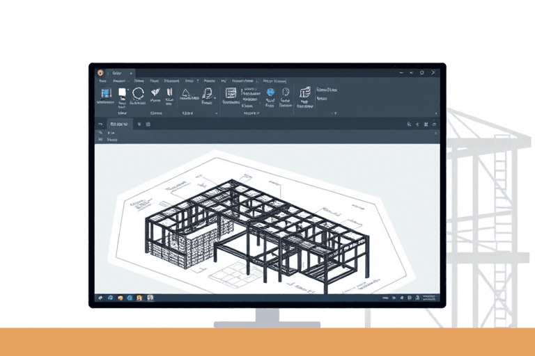 钢架房施工图纸识图软件怎么做？如何提升钢结构建筑施工效率与准确性？