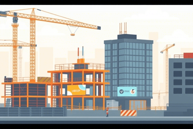 香港施工广告视频播放软件怎么做？如何高效提升工地宣传效果？