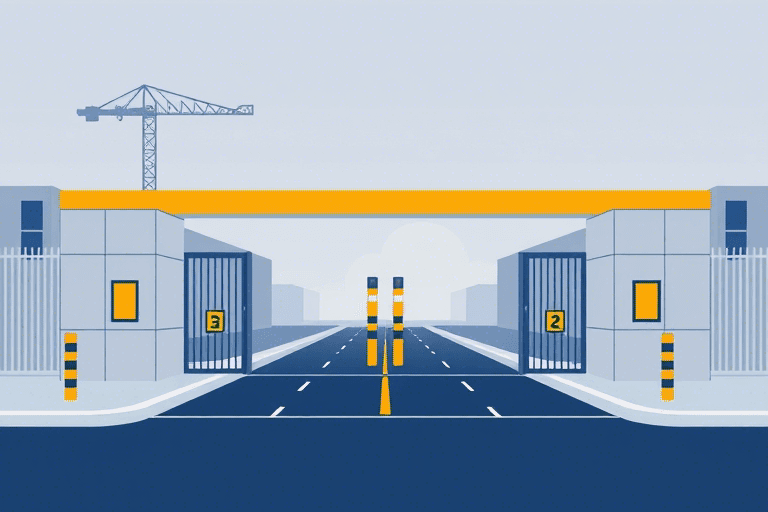 建筑施工大门设计软件如何实现高效、安全与智能化的门禁管理？