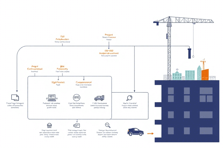 施工流程图绘制软件如何助力项目高效管理与可视化呈现