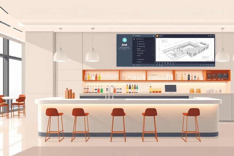 吧台施工图设计软件怎么做？高效出图与精准施工的关键工具揭秘