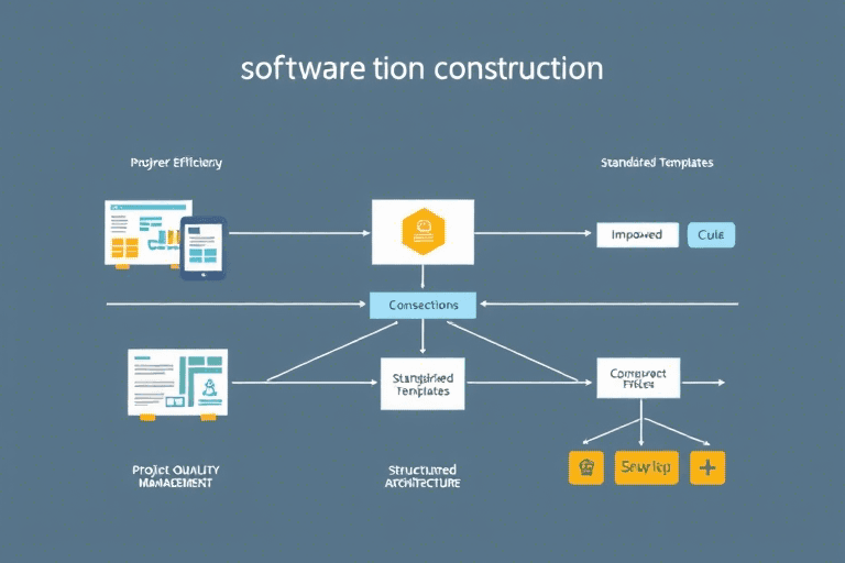 软件系统施工图模板如何设计才能提升开发效率和项目质量