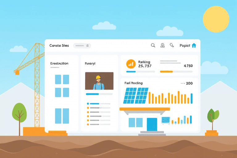 光伏施工助手排名软件怎么做？如何打造高效专业的光伏工程管理工具？