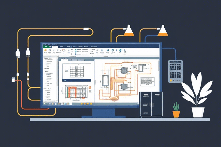 电路施工图纸制作软件如何高效完成专业电气设计与施工规划