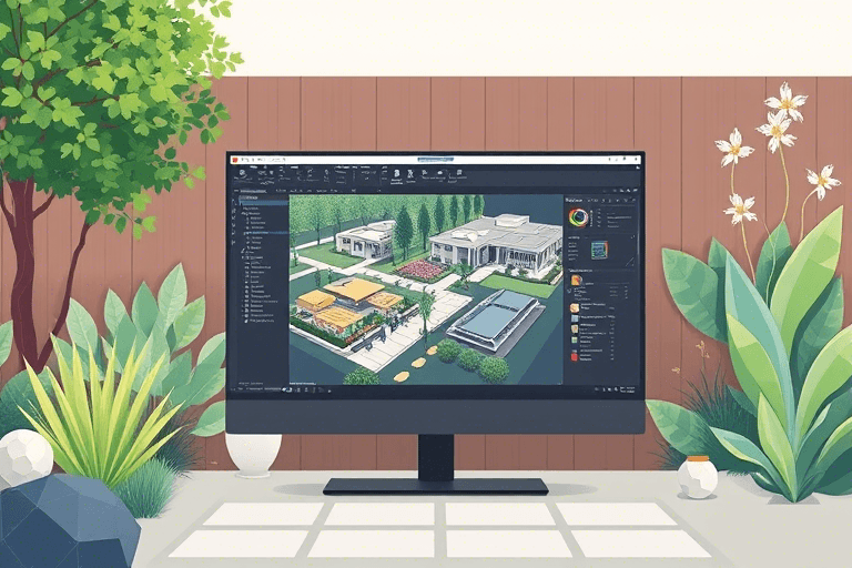 园林施工建模软件哪个好？如何选择适合自己的建模工具？