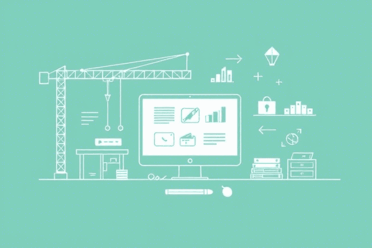 施工简笔画软件哪个好？这些工具能帮你快速绘制工地图纸和流程图