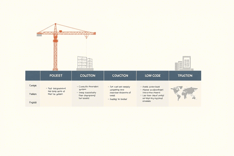 制作施工工艺表格软件怎么做？如何高效开发建筑行业专用工具？