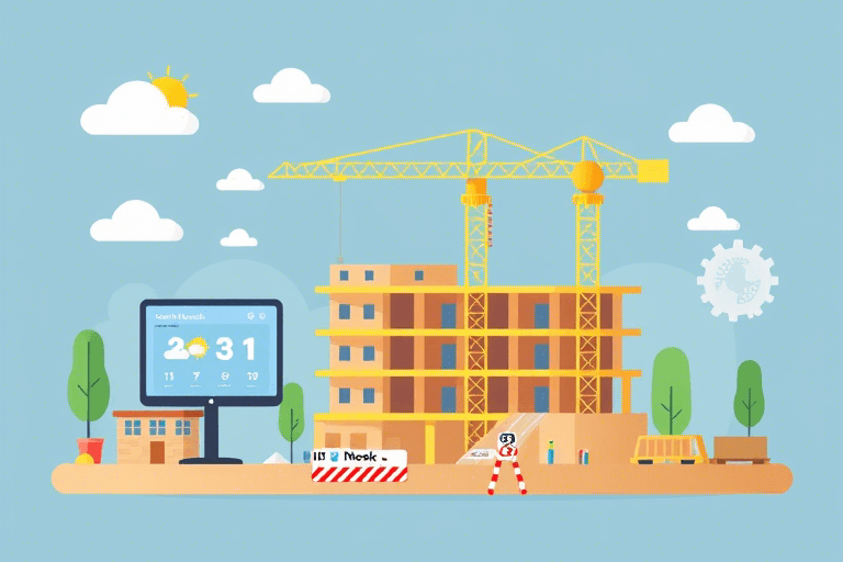 工程施工的天气查询软件怎么开发？如何提升工地安全与效率？