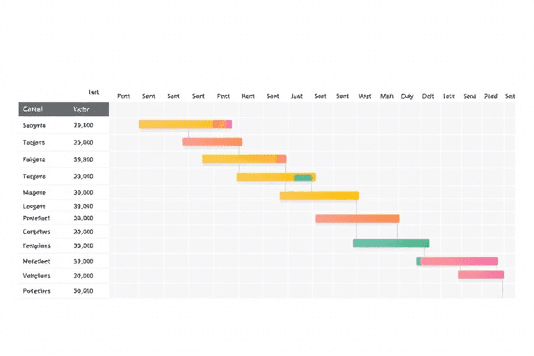 Excel施工进度网络软件如何高效实现项目管理与进度控制
