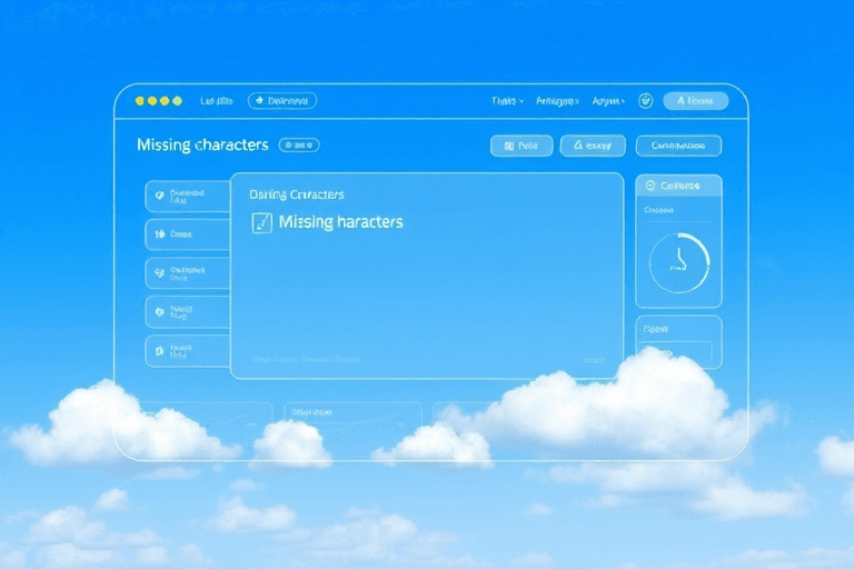 施工软件字符丢了怎么办？教你快速恢复丢失的工程数据和文本信息