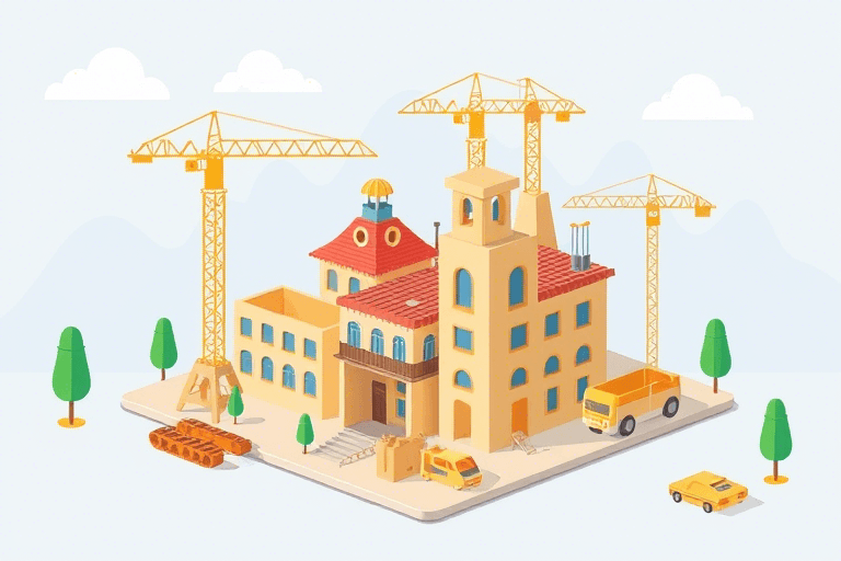 施工游戏设计平面图软件怎么做？如何高效构建建筑模拟与工程规划工具？