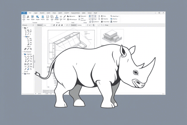 犀牛软件怎么画施工图？从建模到出图全流程详解