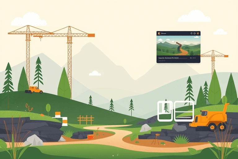 景观施工小视频制作软件怎么做？从零开始打造专业级园林工程展示工具