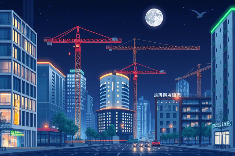 武汉软件园路夜里施工如何科学管理与减少扰民？