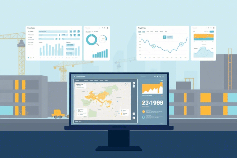 路面施工进度管理软件如何提升工程效率与透明度？