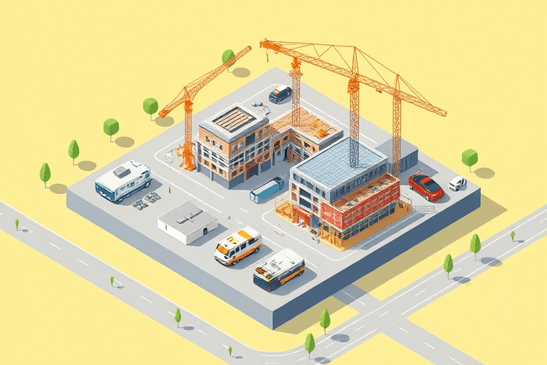 施工场景布置图软件如何助力项目高效管理与可视化设计