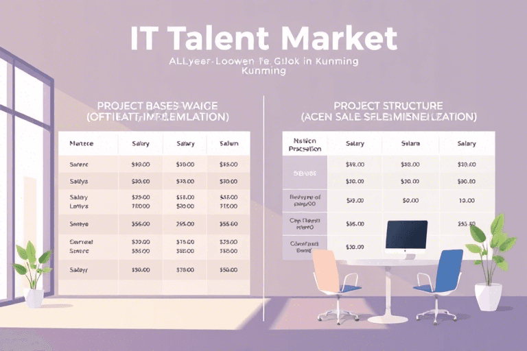 昆明软件实施工资待遇如何制定？揭秘行业薪资结构与涨薪策略